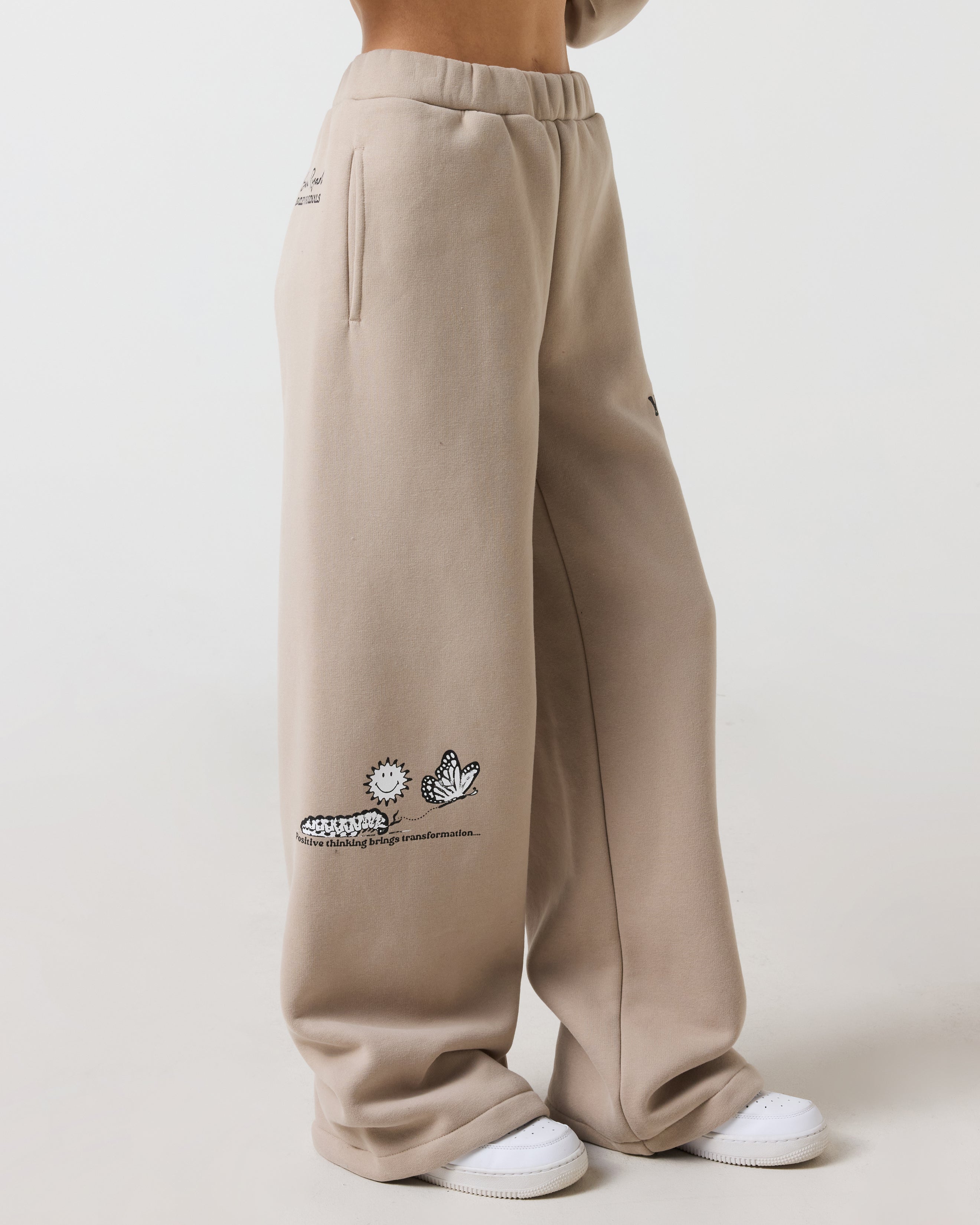 Smiley® Mindset Open Leg Sweatpants