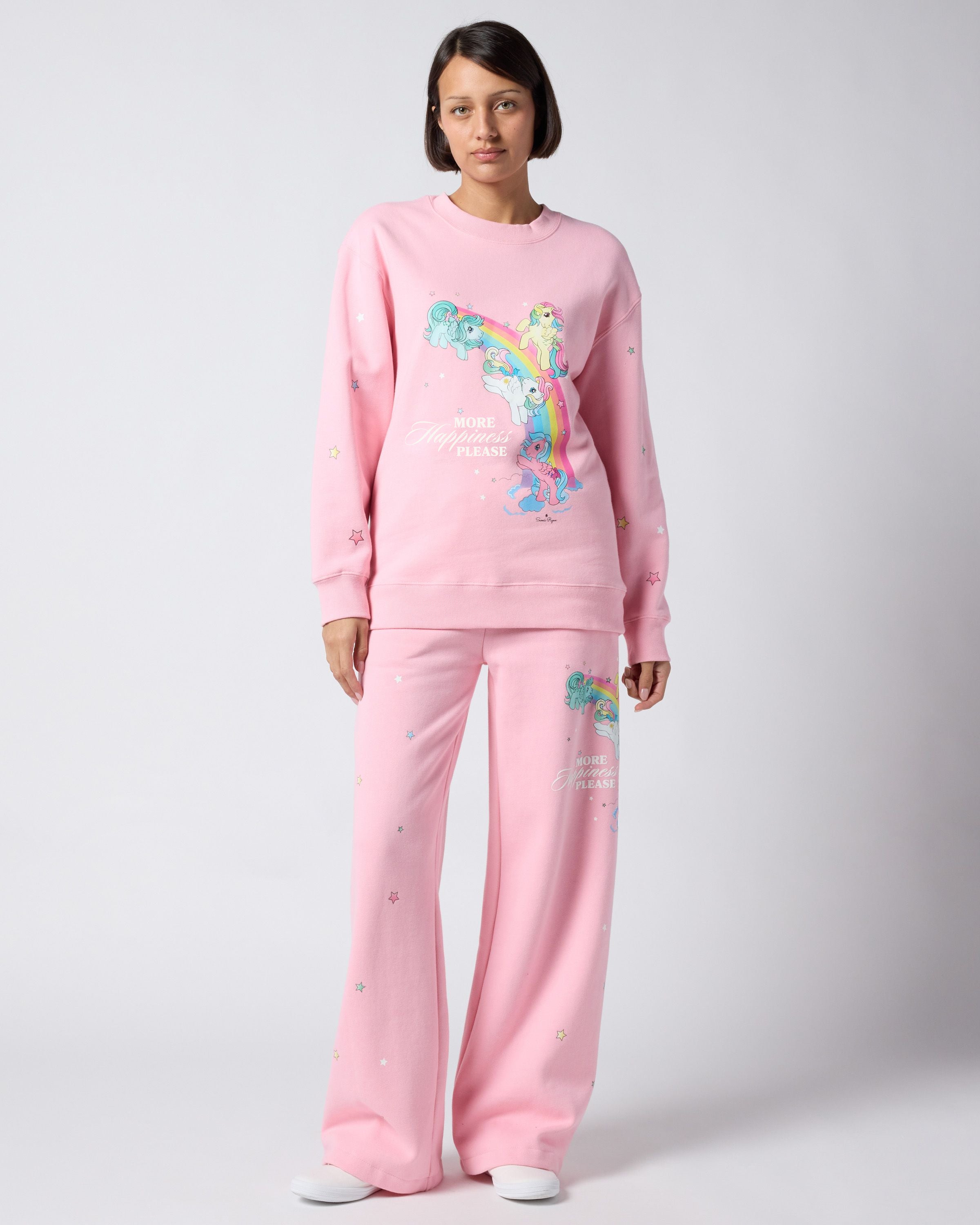 More Happiness Please Open Leg Sweatpants – Samii Ryan