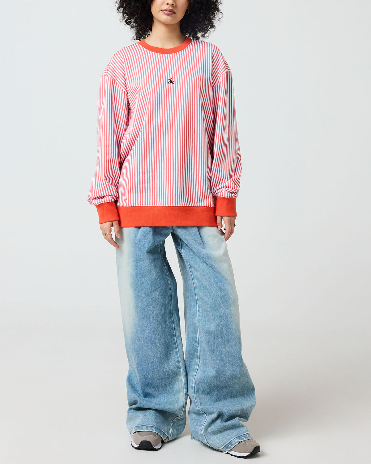 Sesame Street The Happy Club Crewneck, Red