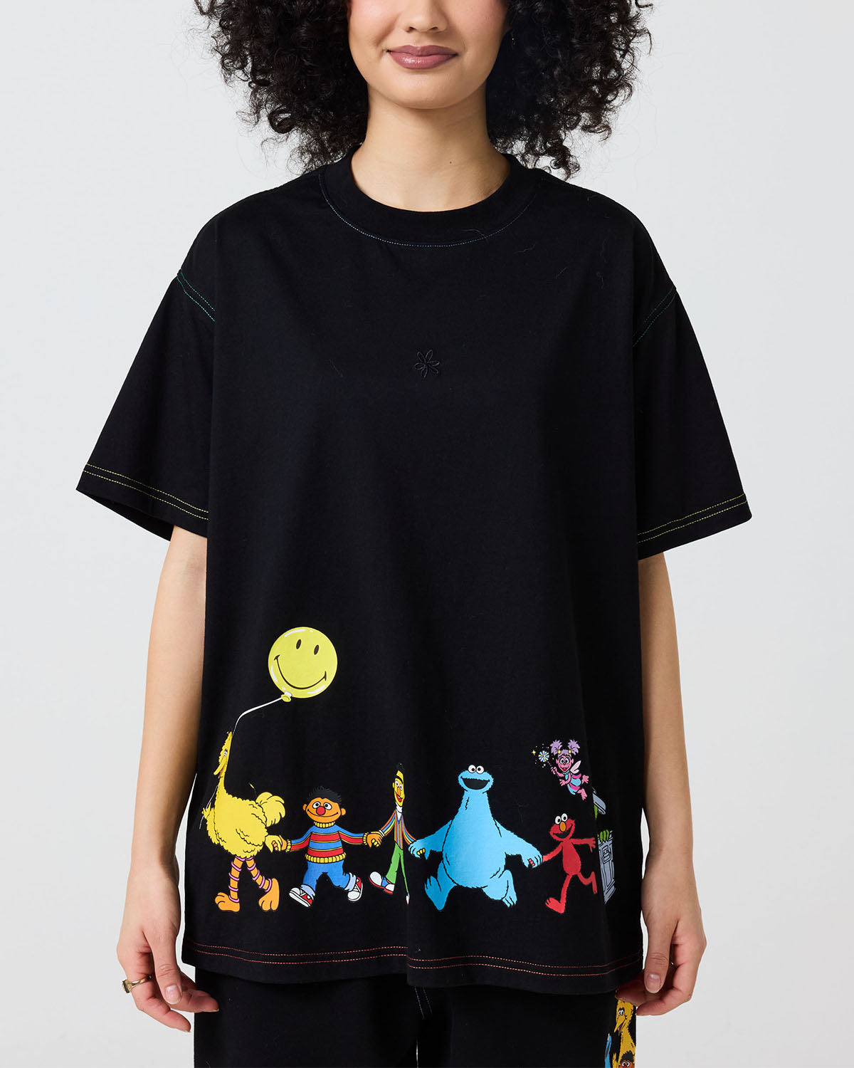 Smiley® Happy Days Ahead Oversized Tee