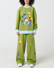 Smiley® Let Your Love Shine Sweatpants, Green
