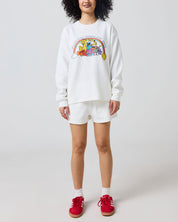 Sesame Street Spreads Joy Thermal Long Sleeve, White