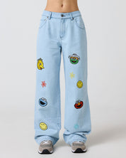 Sesame Street The Happy Denim Pants, Denim