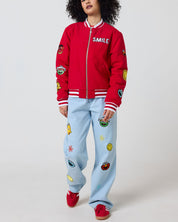 Smiley® The Happiness Crew Varsity Jacket