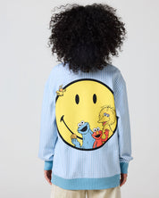 Sesame Street The Happy Club Crewneck, Blue