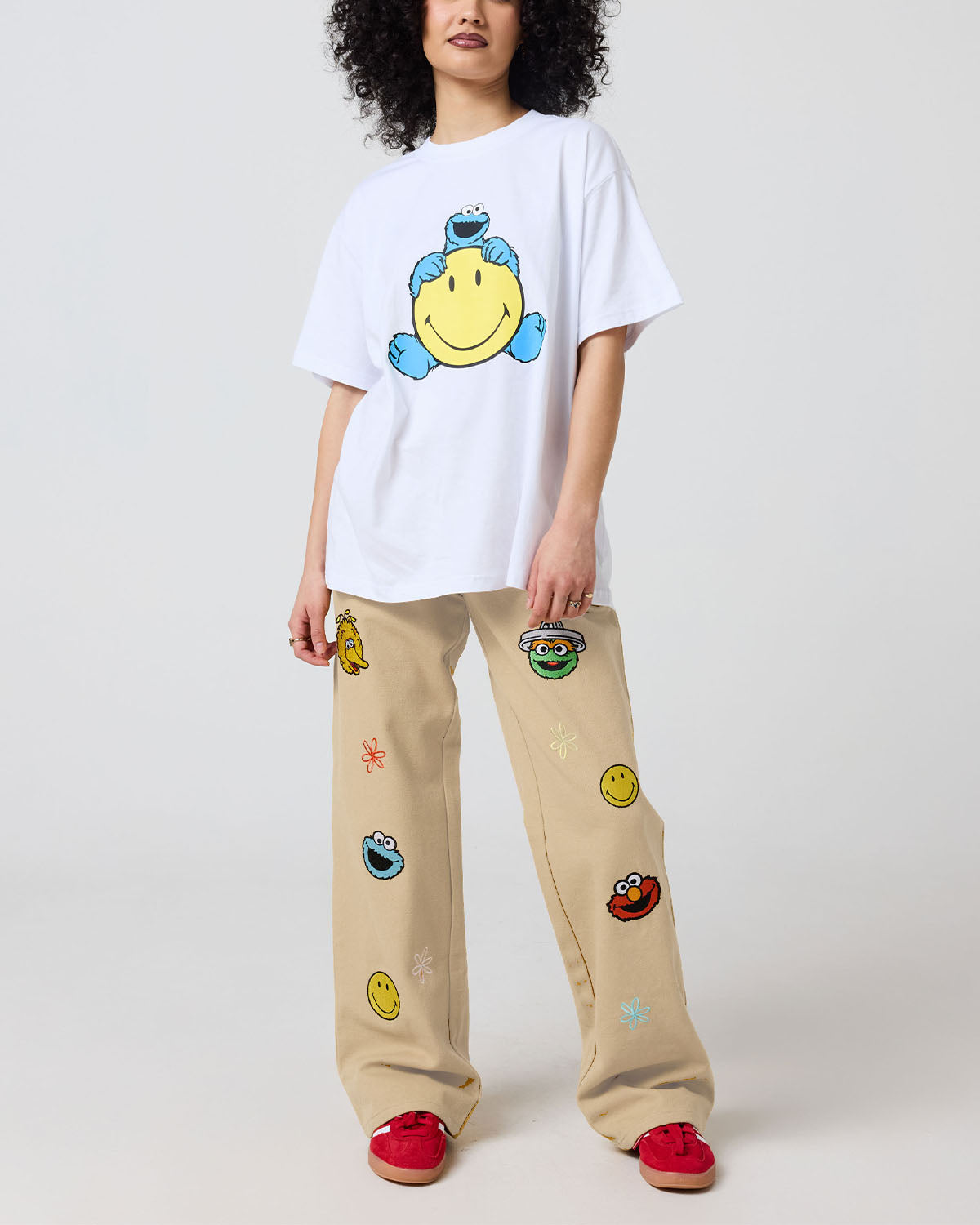 Smiley® You Deserve It Oversized Tee