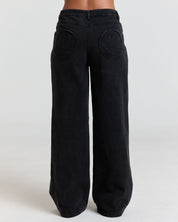 Smiley® Denim Jeans, Vintage Black
