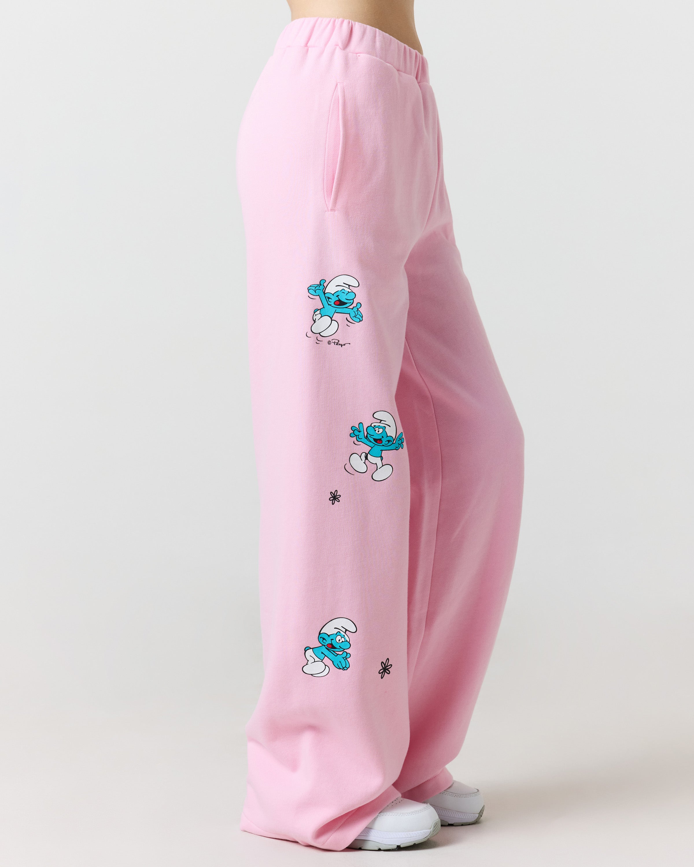 The Smurf Wave Sweatpants, Pink