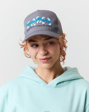 The Smurfs Wave Trucker Hat, Grey