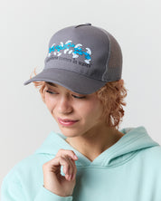The Smurfs Wave Trucker Hat, Grey