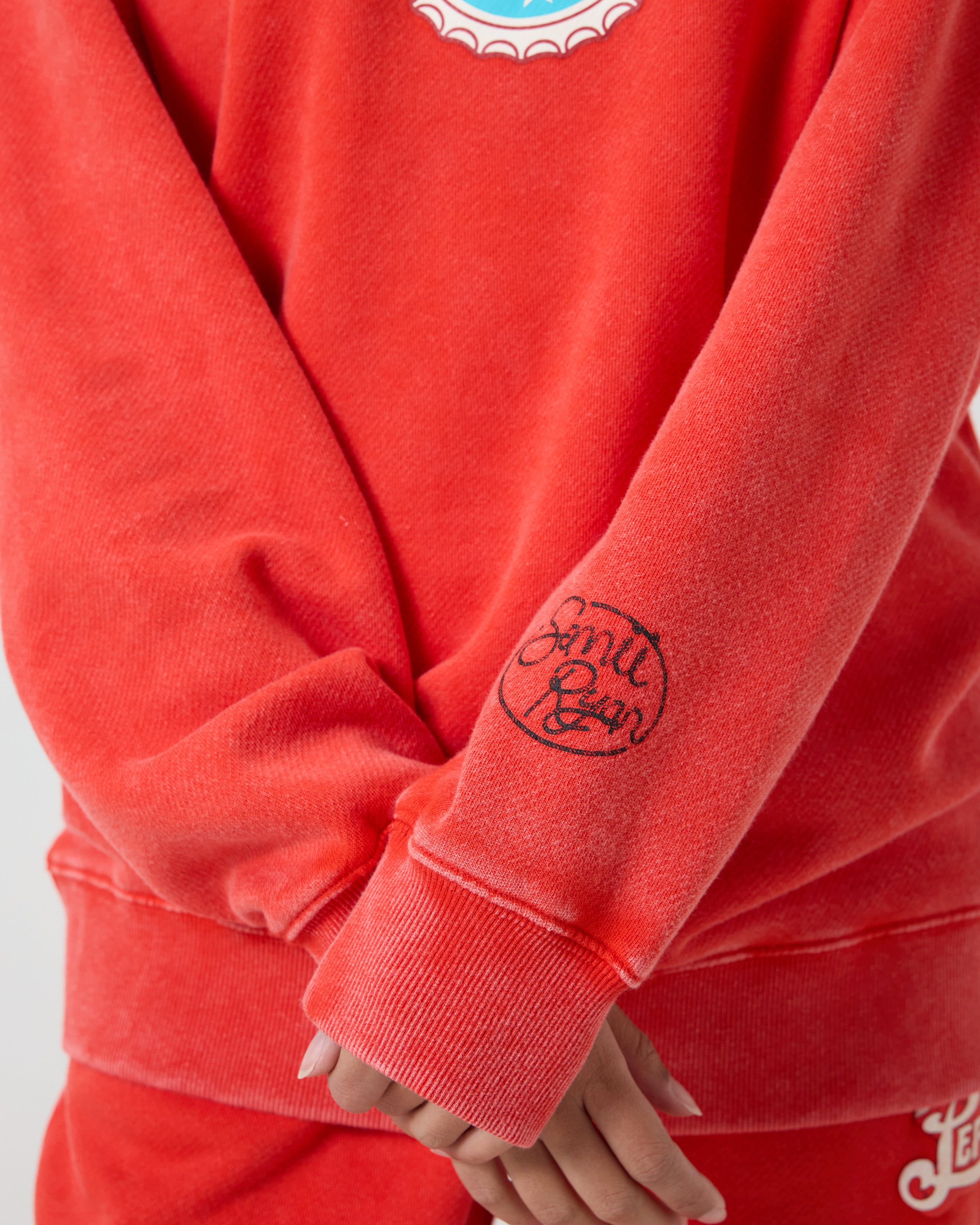 Cowgirl Pepsi Crewneck, Red