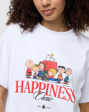 Peanuts Happiness Crew Oversized Tee