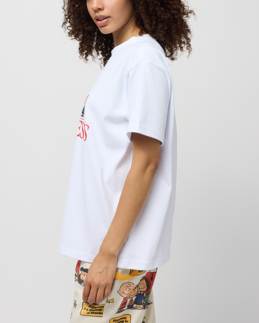 Peanuts Happiness Crew Oversized Tee