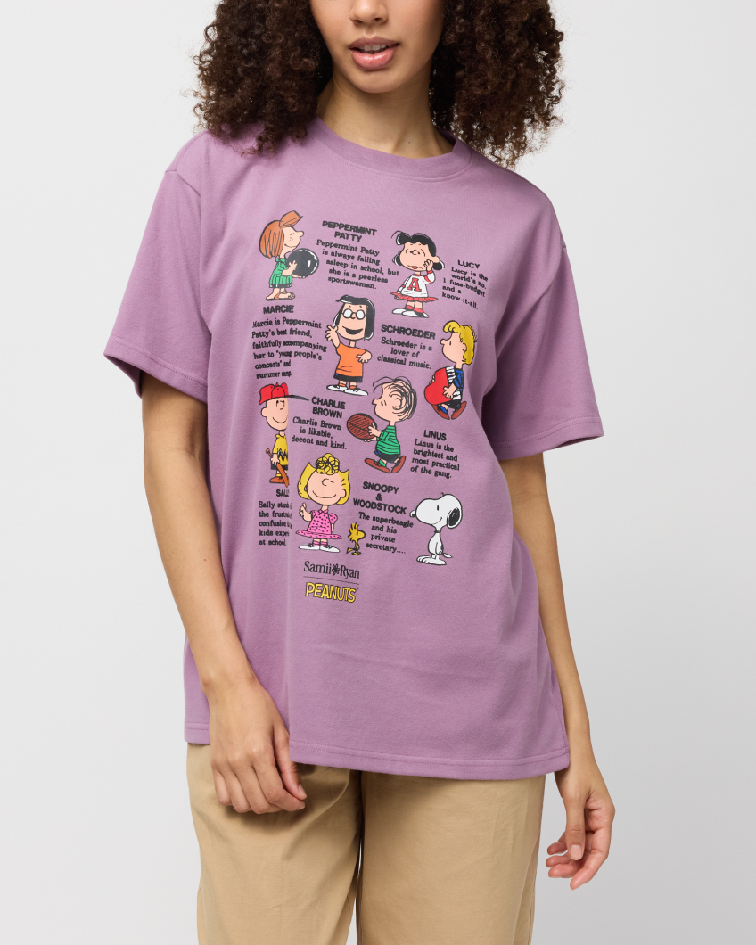 Peanuts The Whole Crew Oversized Tee