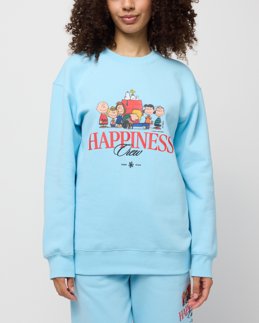 Peanuts Happiness Crew Crewneck