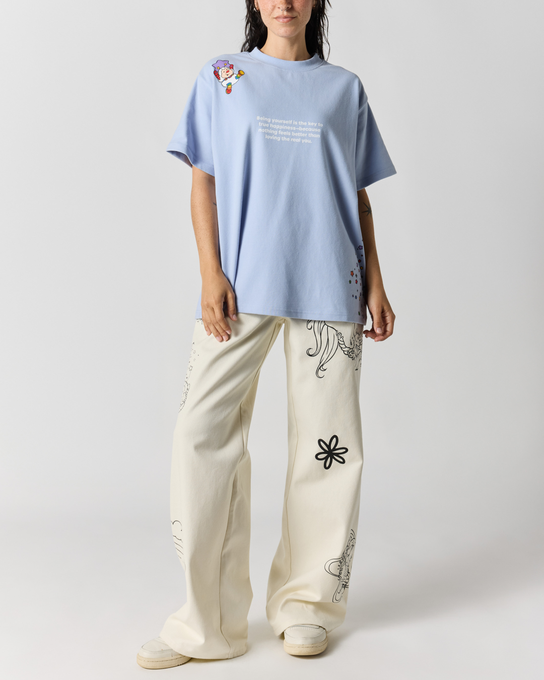 Rainbow Brite Canvas Pant