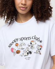 Snoopy Sports Club Oversized Tee