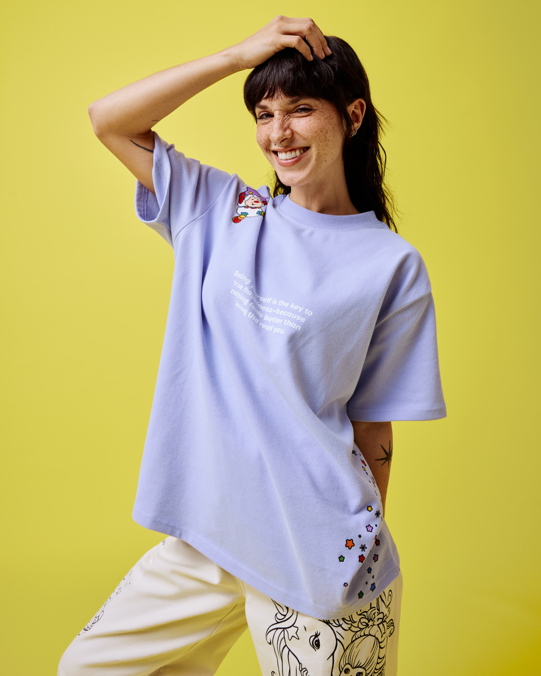 True Happiness Oversized Tee