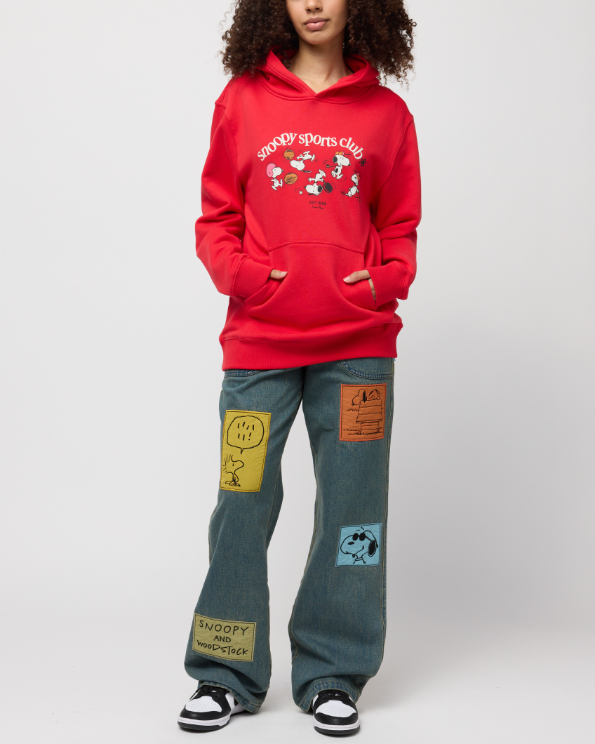 Snoopy & Woodstock Denim Pants
