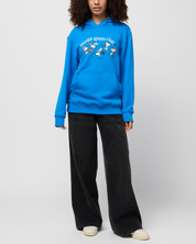 Snoopy Sports Club Hoodie, Blue
