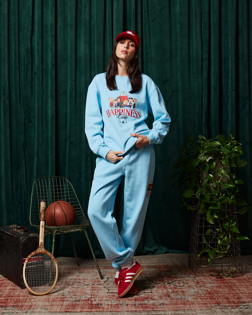 Peanuts Happiness Crew Crewneck