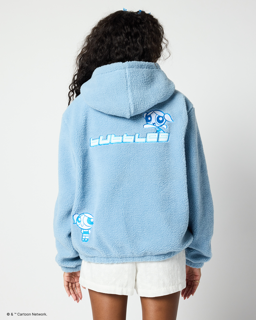 The Powerpuff Girls Bubbles Sherpa Jacket