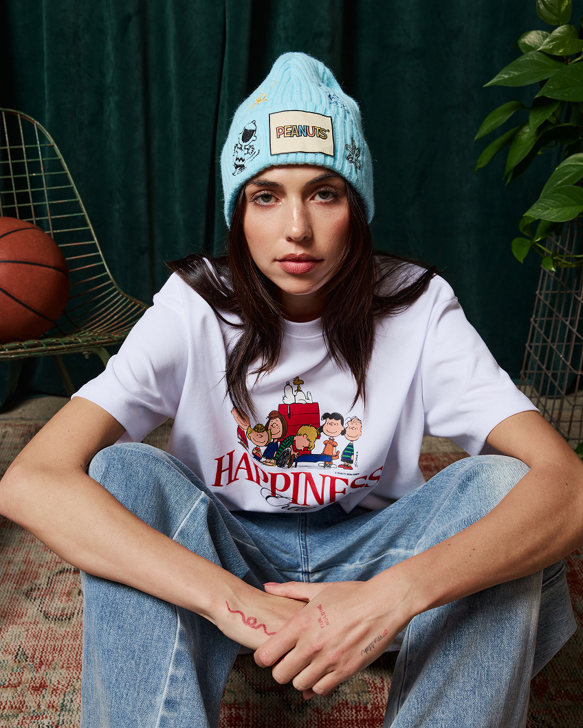 Peanuts Beanie, Blue