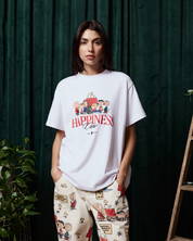 Peanuts Happiness Crew Oversized Tee
