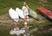 Smiley Bikini T-Shirt Dress