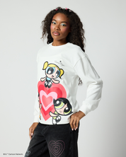 The Powerpuff Girls Big Print Longsleeve