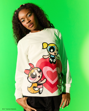 The Powerpuff Girls Big Print Longsleeve