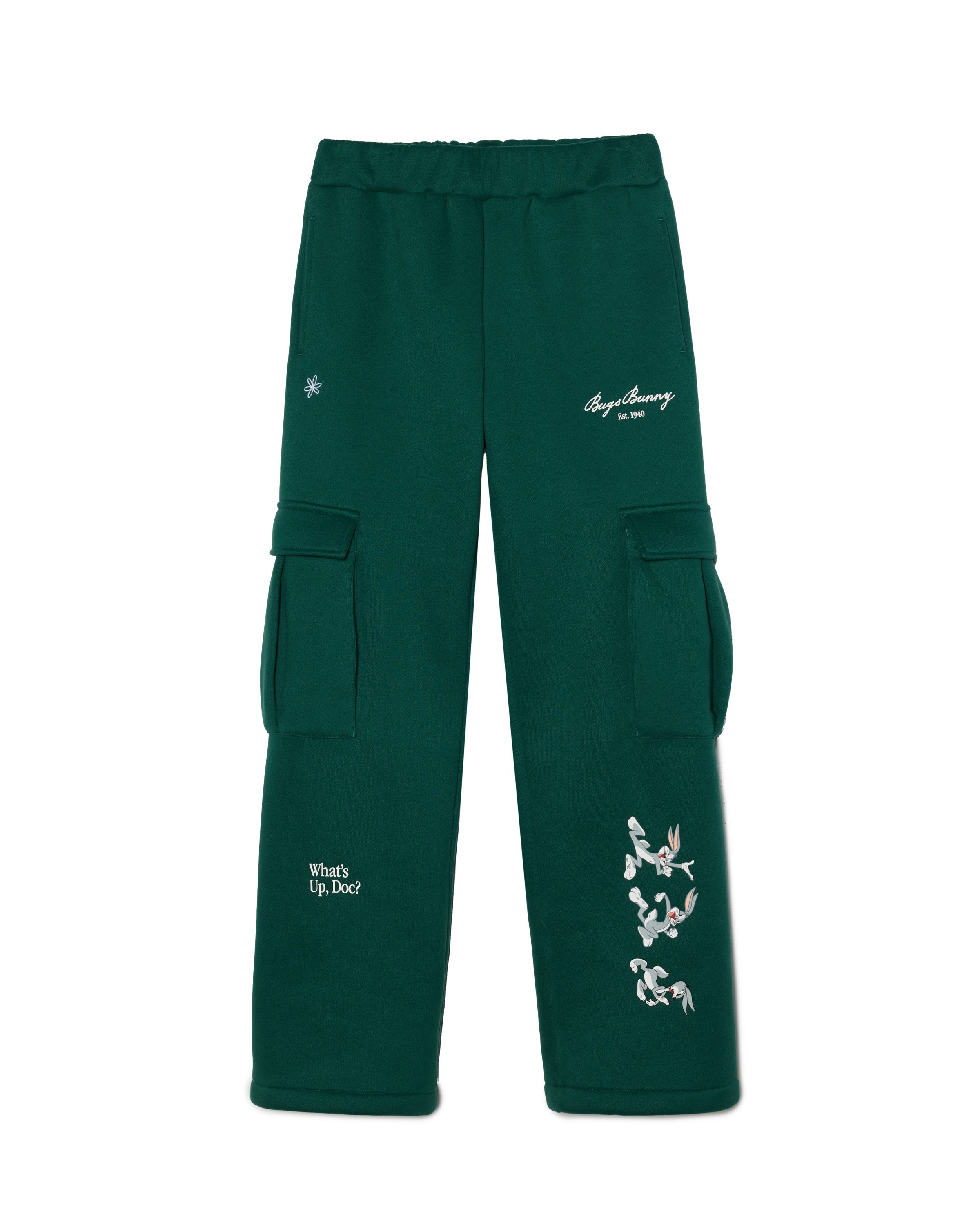Looney Tunes That's All Folks Cargo Sweatpants