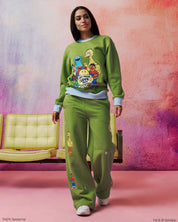 Smiley® Let Your Love Shine Sweatpants, Green