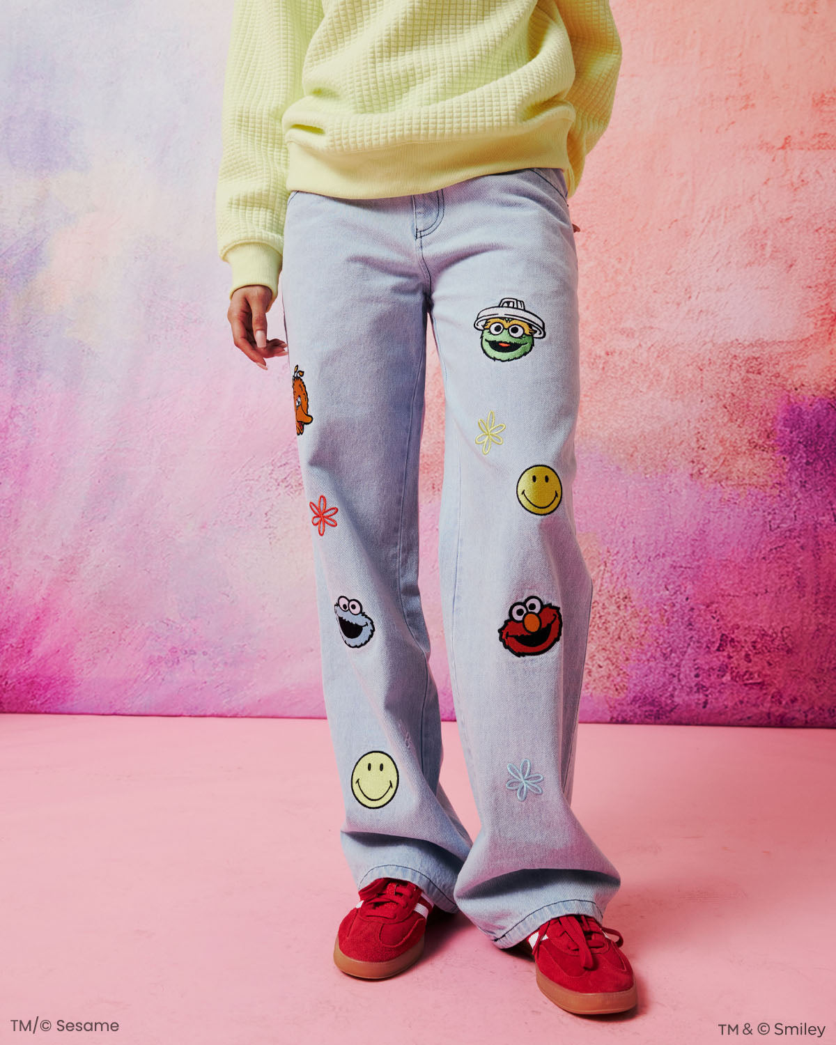 Sesame Street The Happy Denim Pants, Denim – Samii Ryan