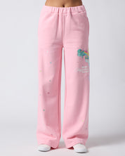 More Happiness Please Open Leg Sweatpants