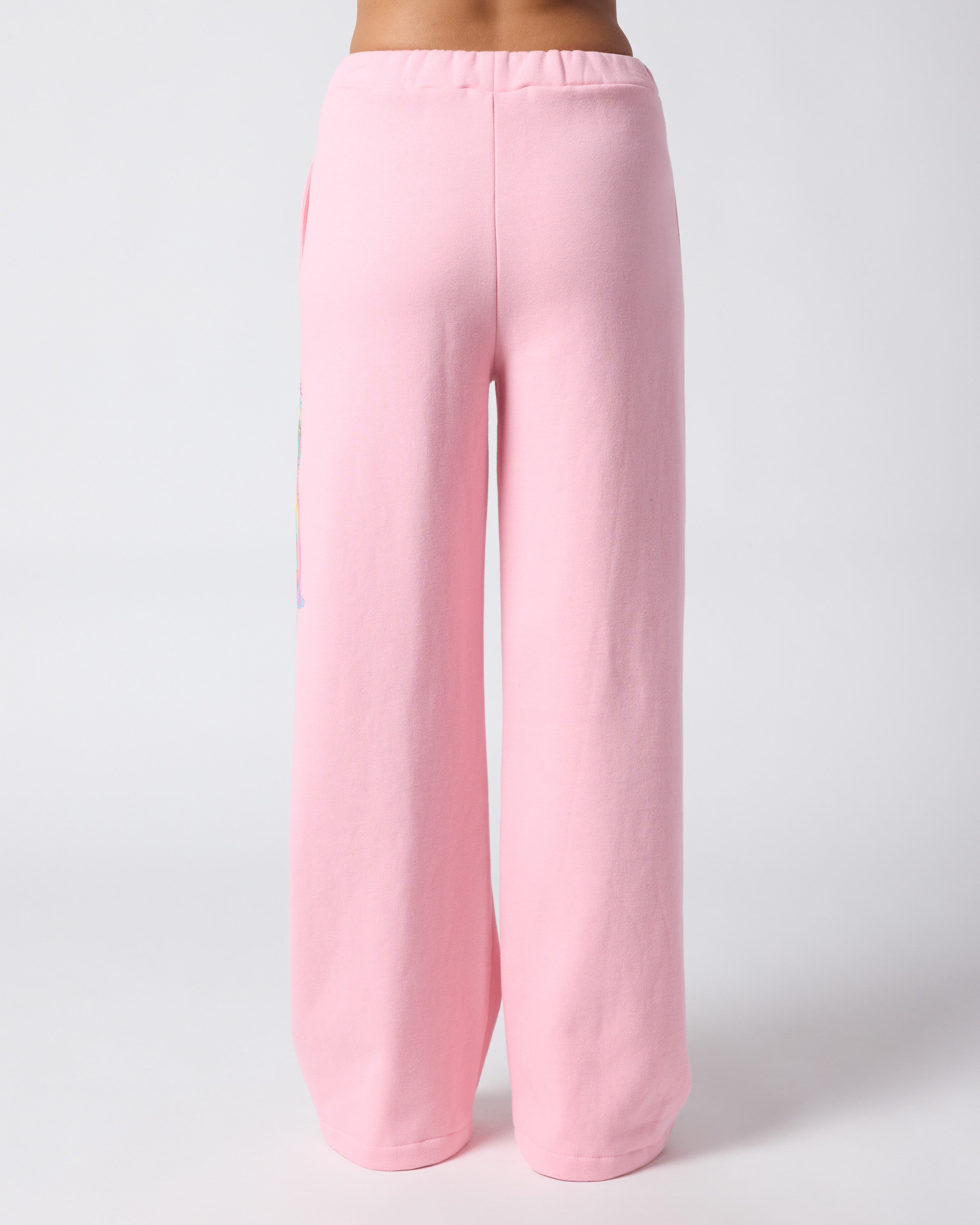 More Happiness Please Open Leg Sweatpants