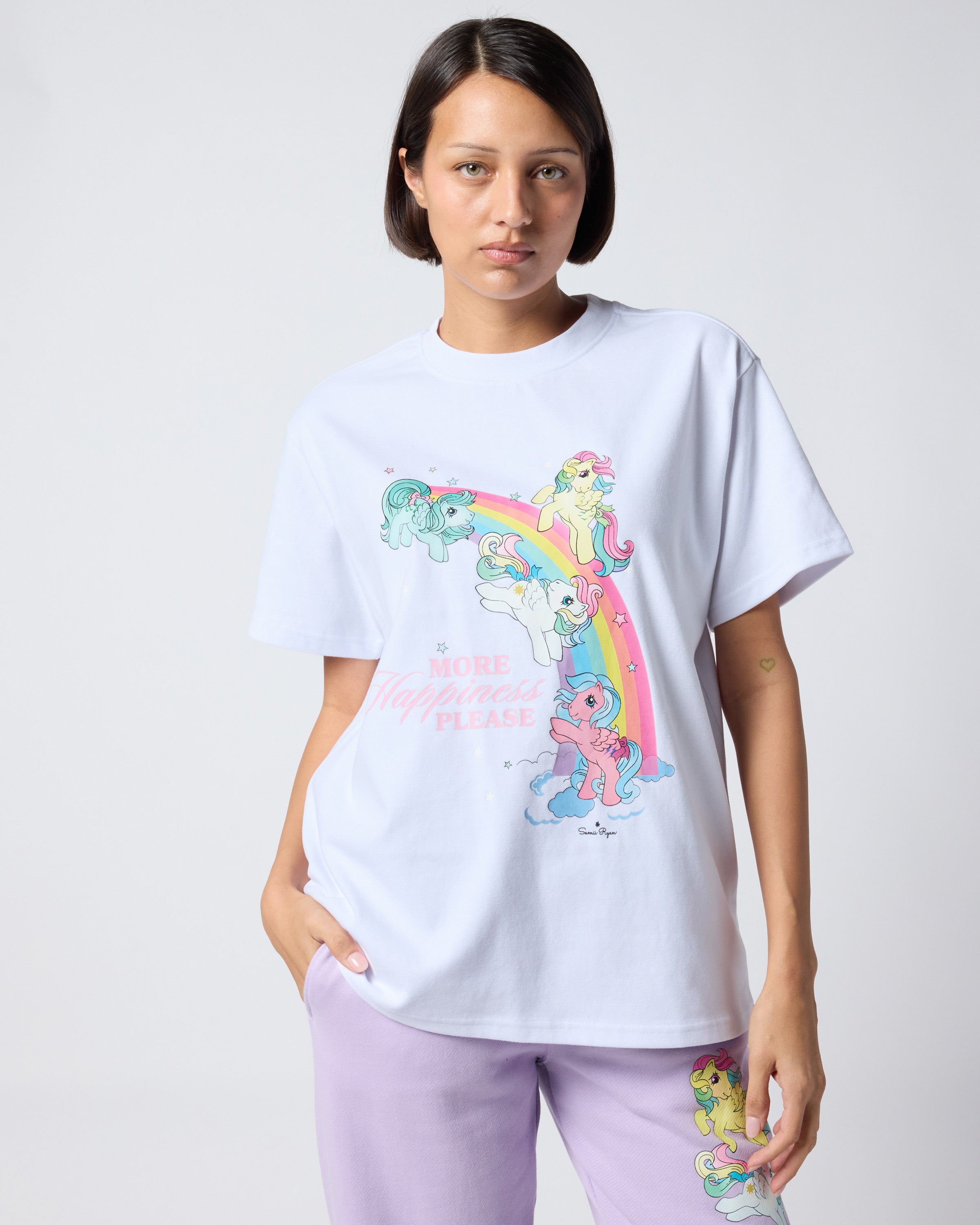 More Happiness Please Oversized Tee