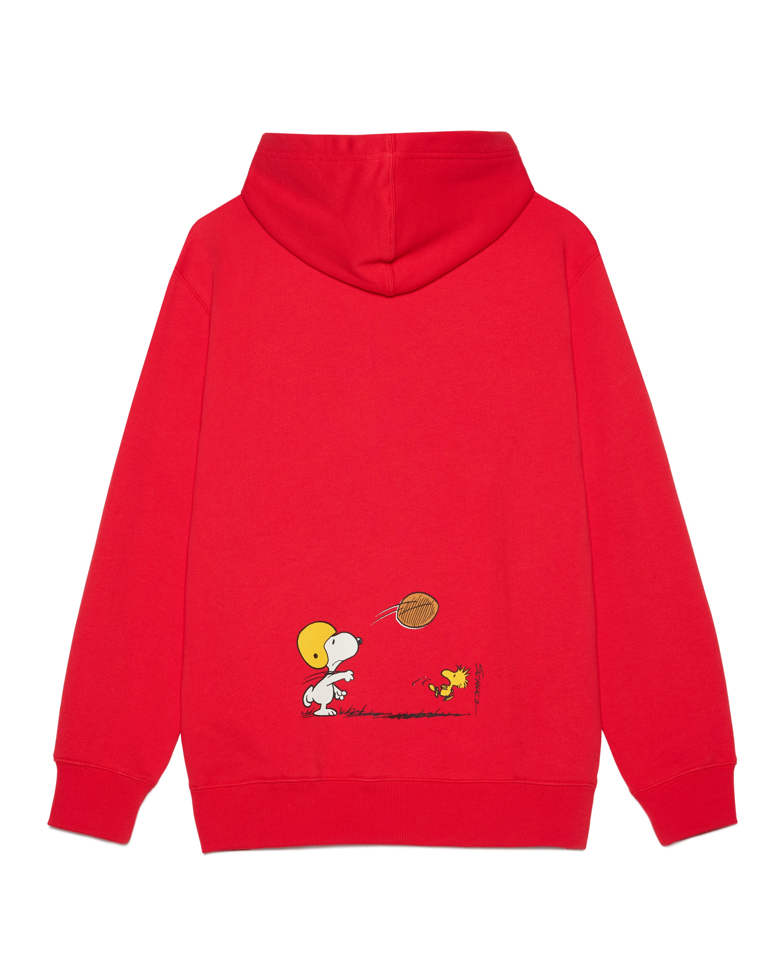 Snoopy Sports Club Hoodie, Red