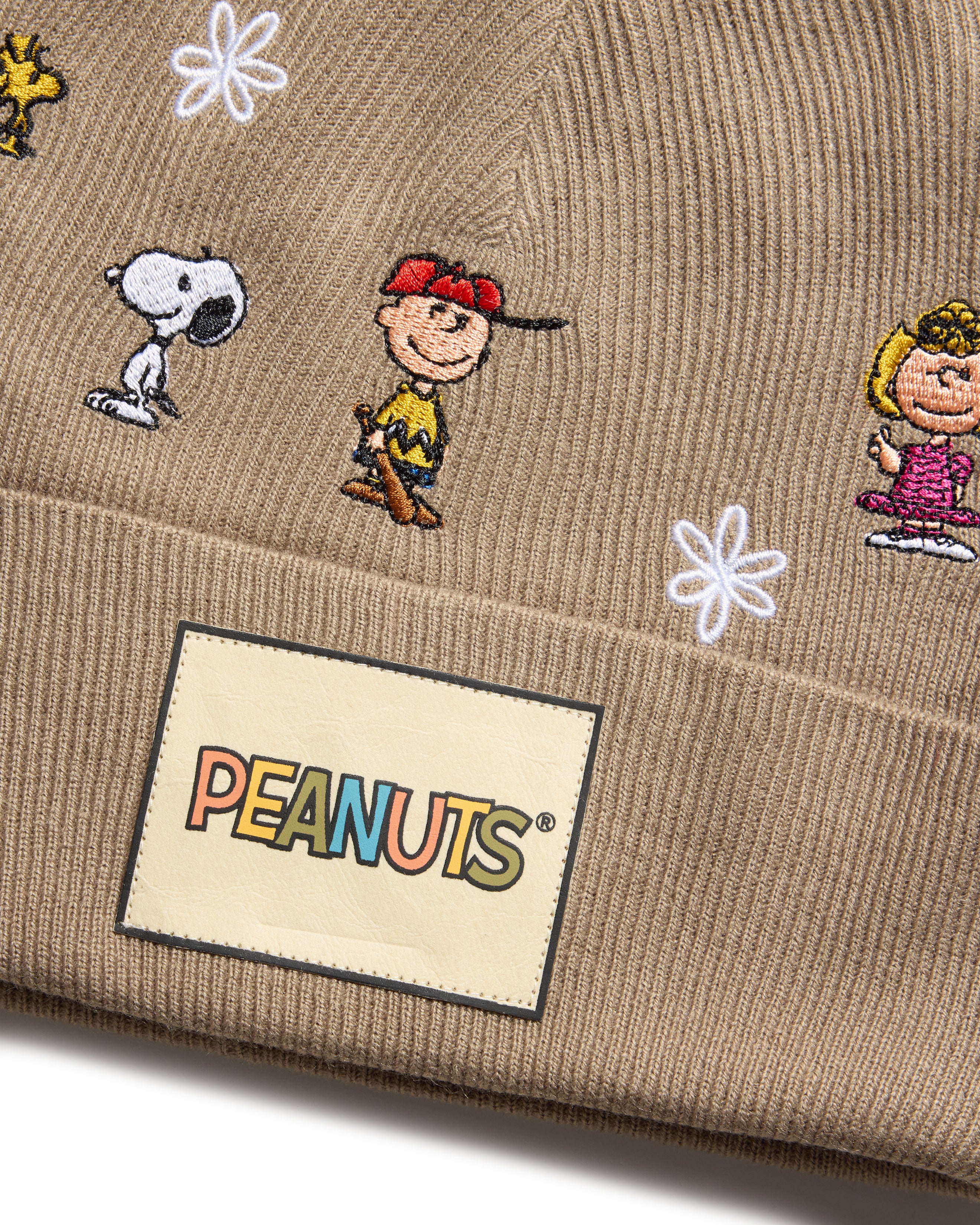 Peanuts The Meaning Of Happiness Beanie, Brown