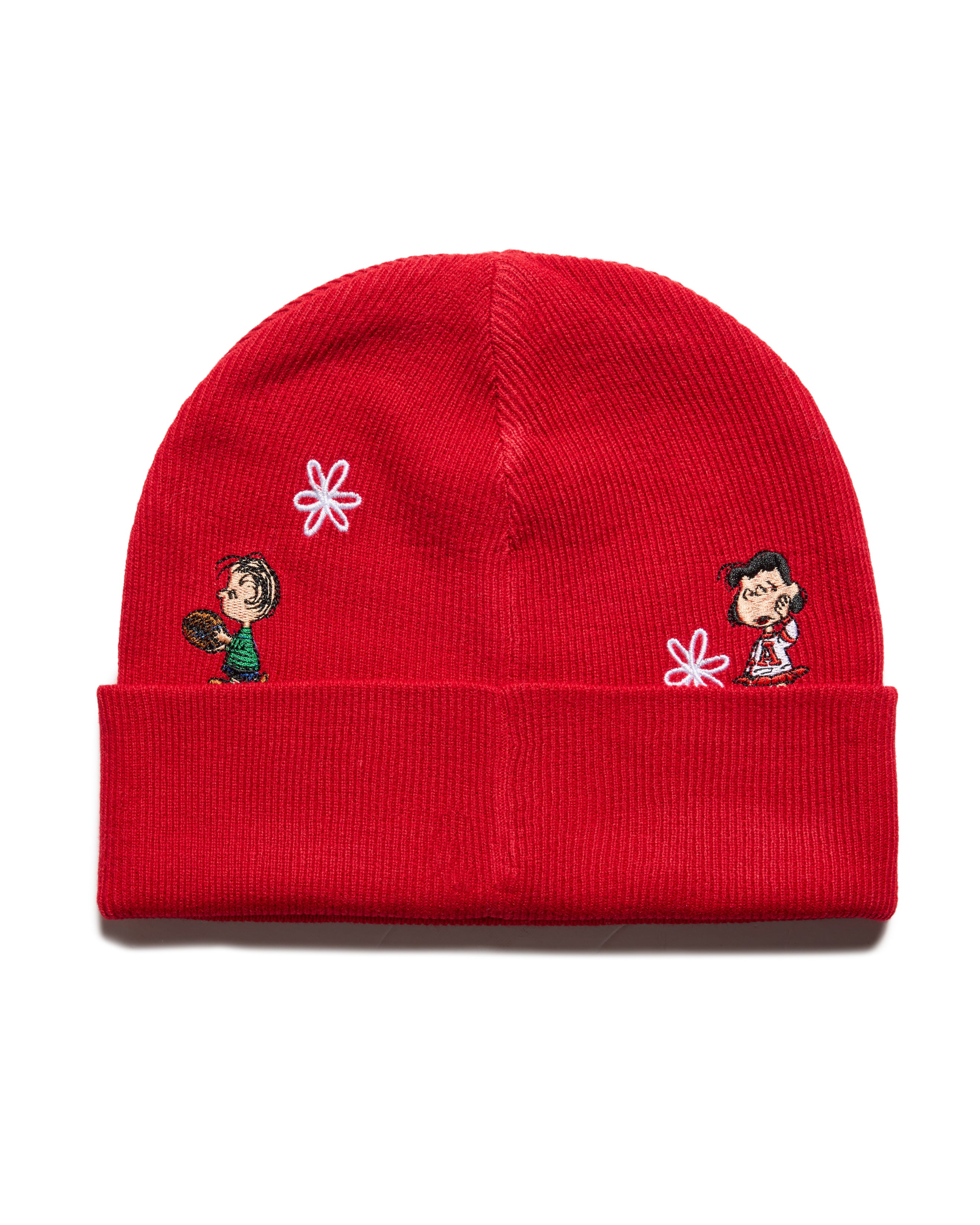Peanuts The Meaning Of Happiness Beanie, Red