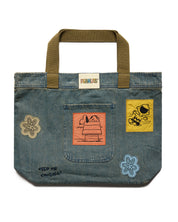 Snoopy & Woodstock Tote Bag, Denim