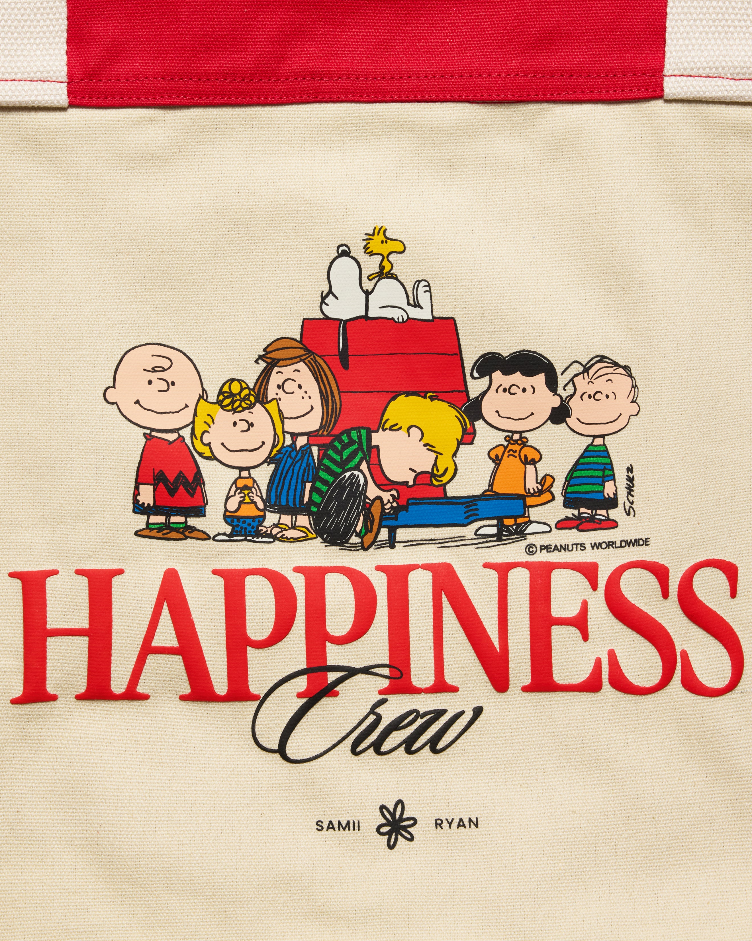 Peanuts The Happiness Crew Tote Bag