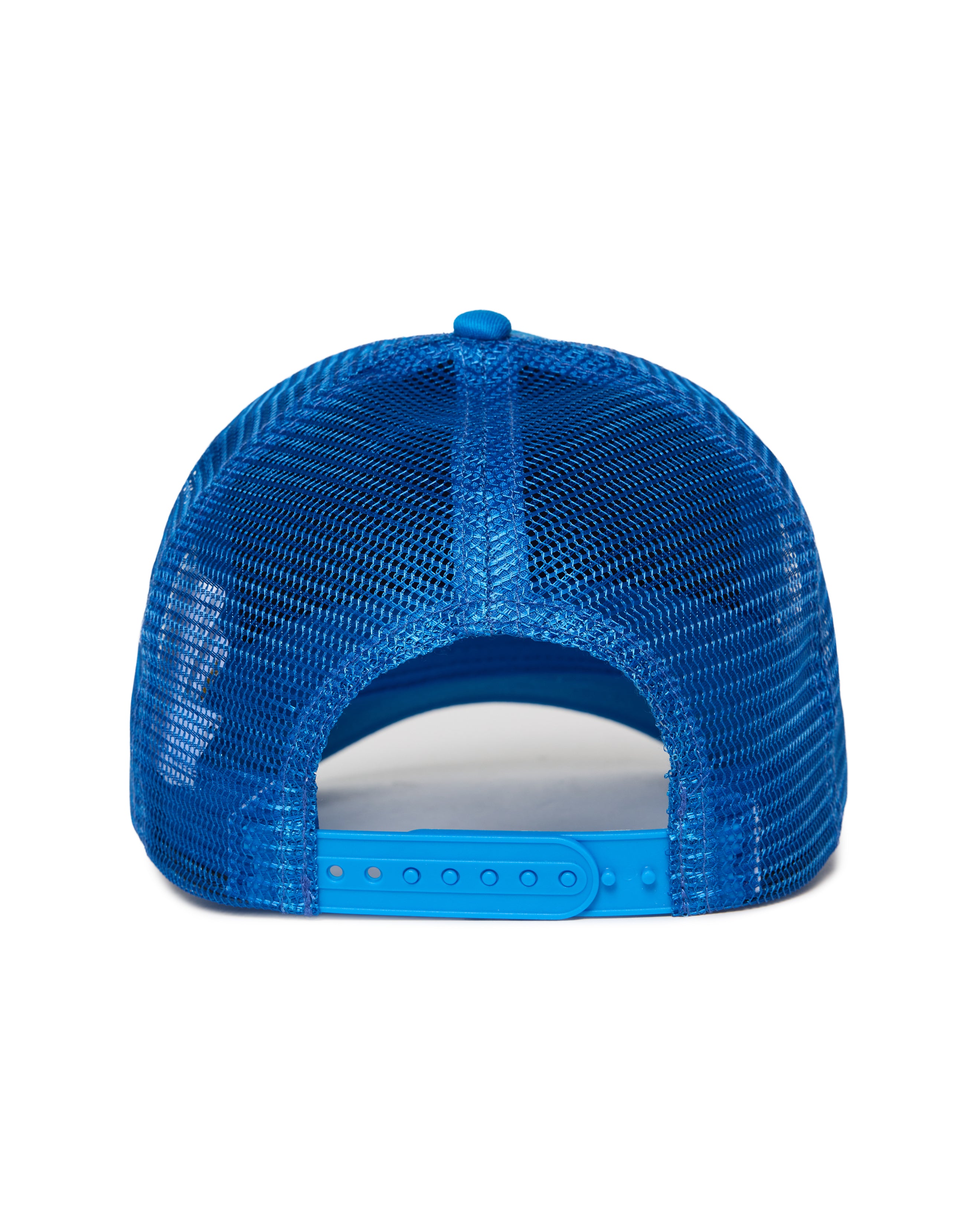 Peanuts Logo Blue Trucker Hat