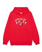 Snoopy Sports Club Hoodie, Red