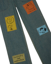 Snoopy & Woodstock Denim Pants
