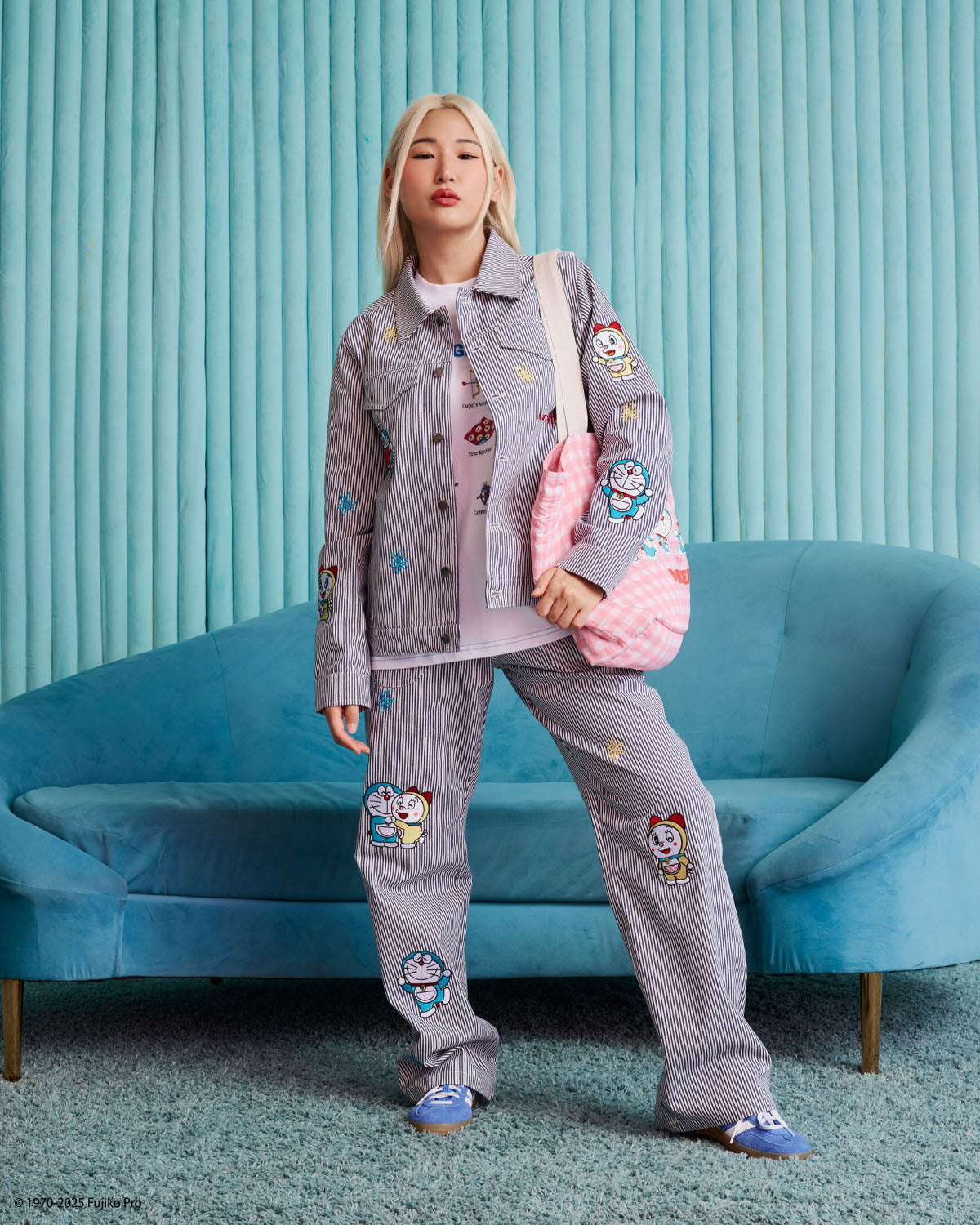 Doraemon Conductor Pants