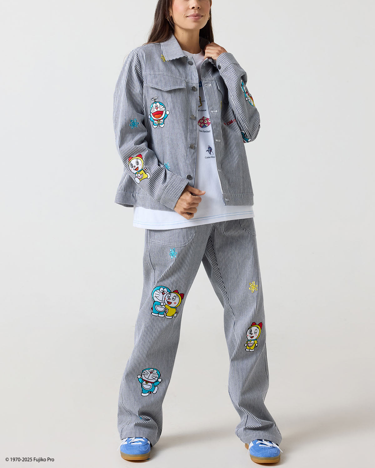 Doraemon Conductor Pants