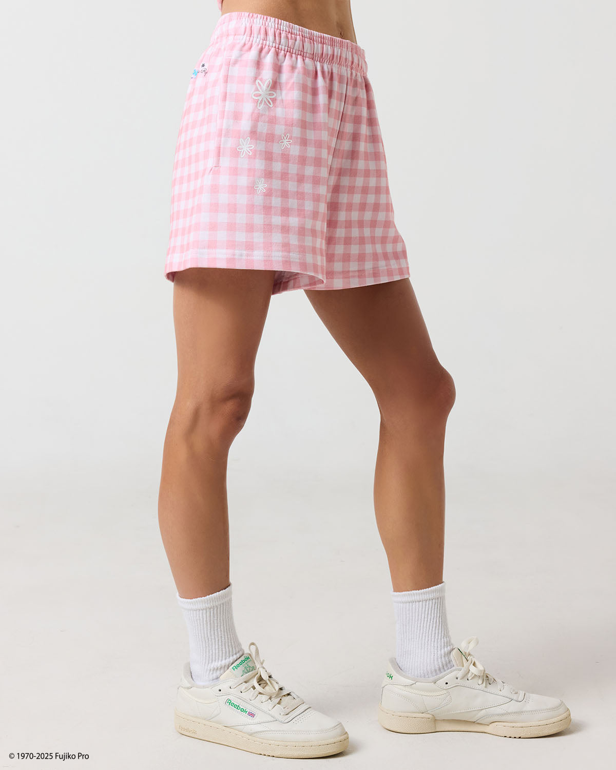 Doraemon and Dorami Gingham Shorts