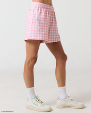 Doraemon and Dorami Gingham Shorts
