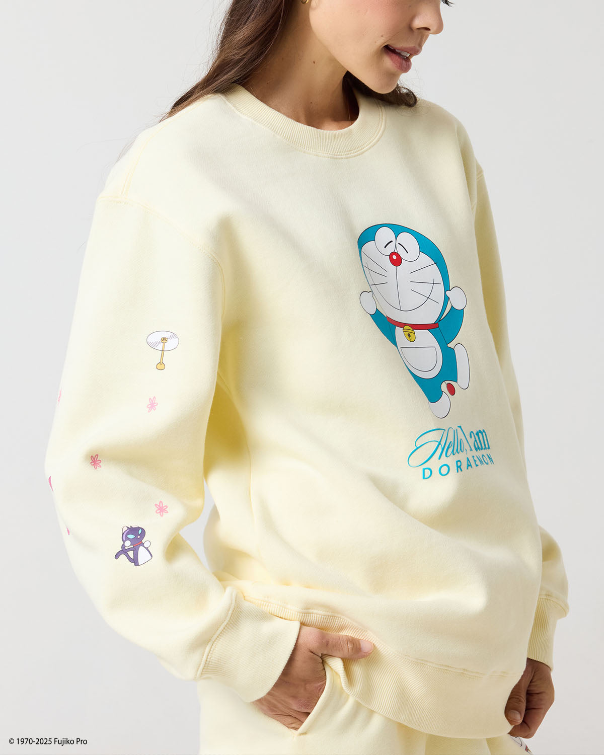 Doraemon Secret Gadgets Crewneck